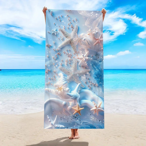 Ocean element beach towel