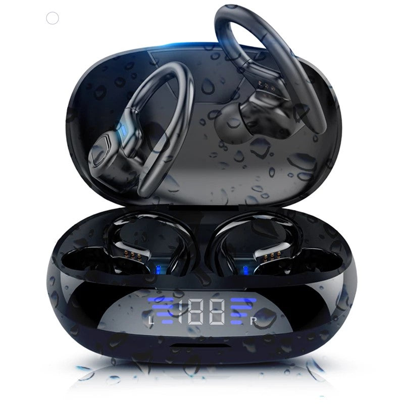 LED Display TWS Sport Bluetooth V5.0 Headset For Iphone