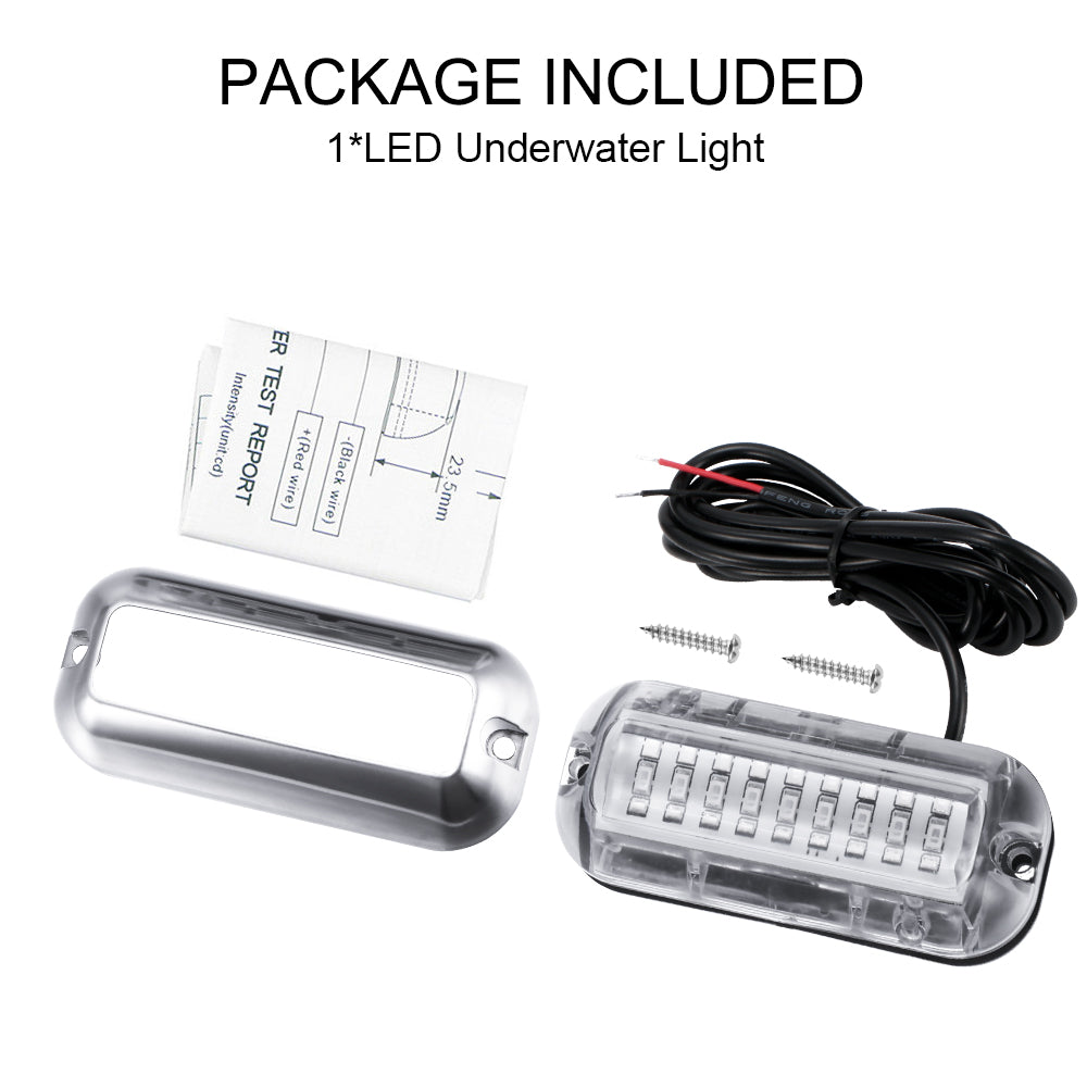 Stainless steel LED underwater ship light