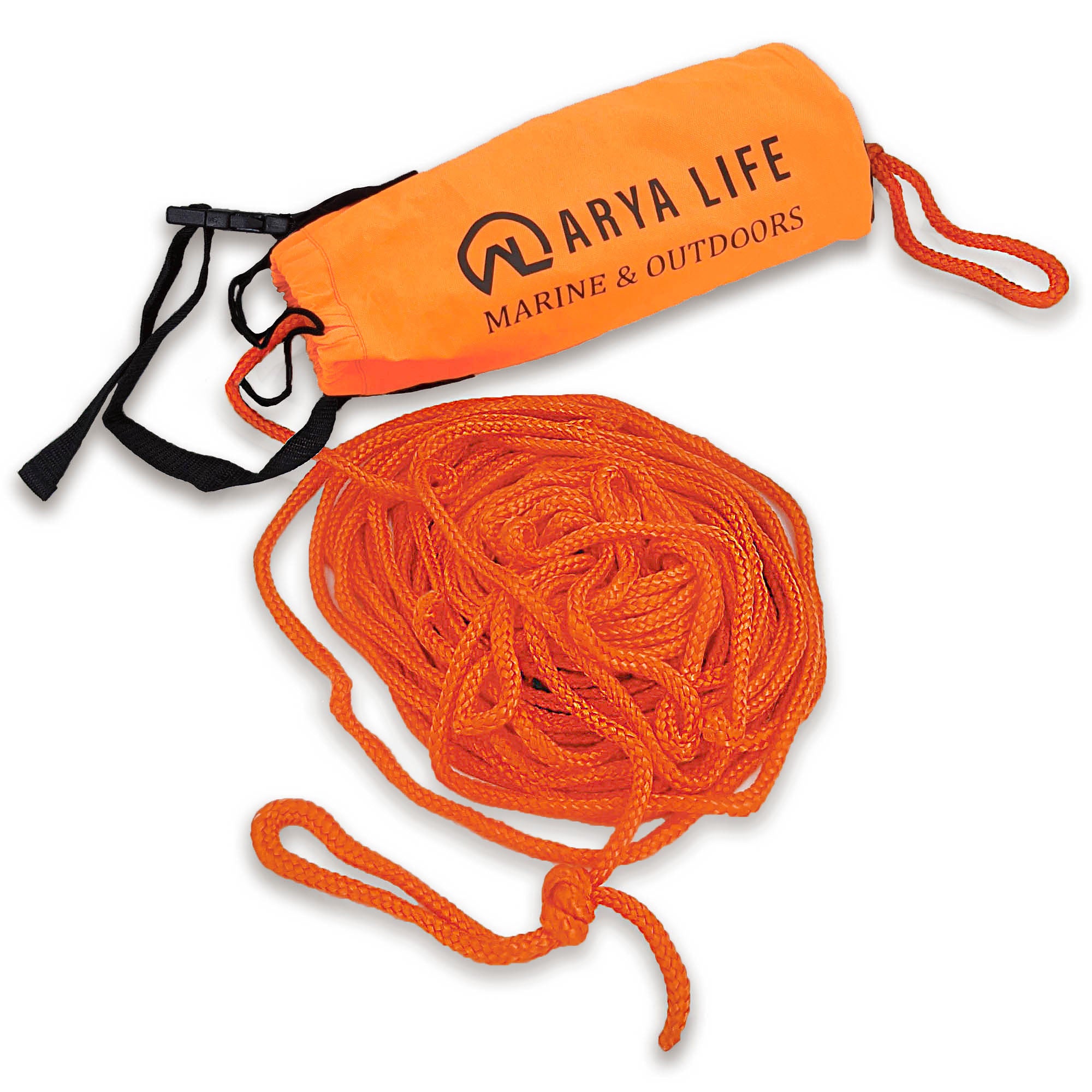 Life Throw Rope Rescue Bag with 70ft of Marine Rope