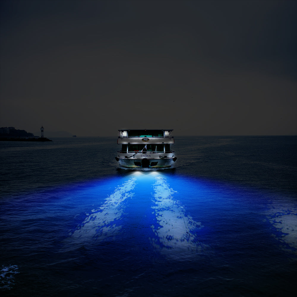 Stainless steel LED underwater ship light