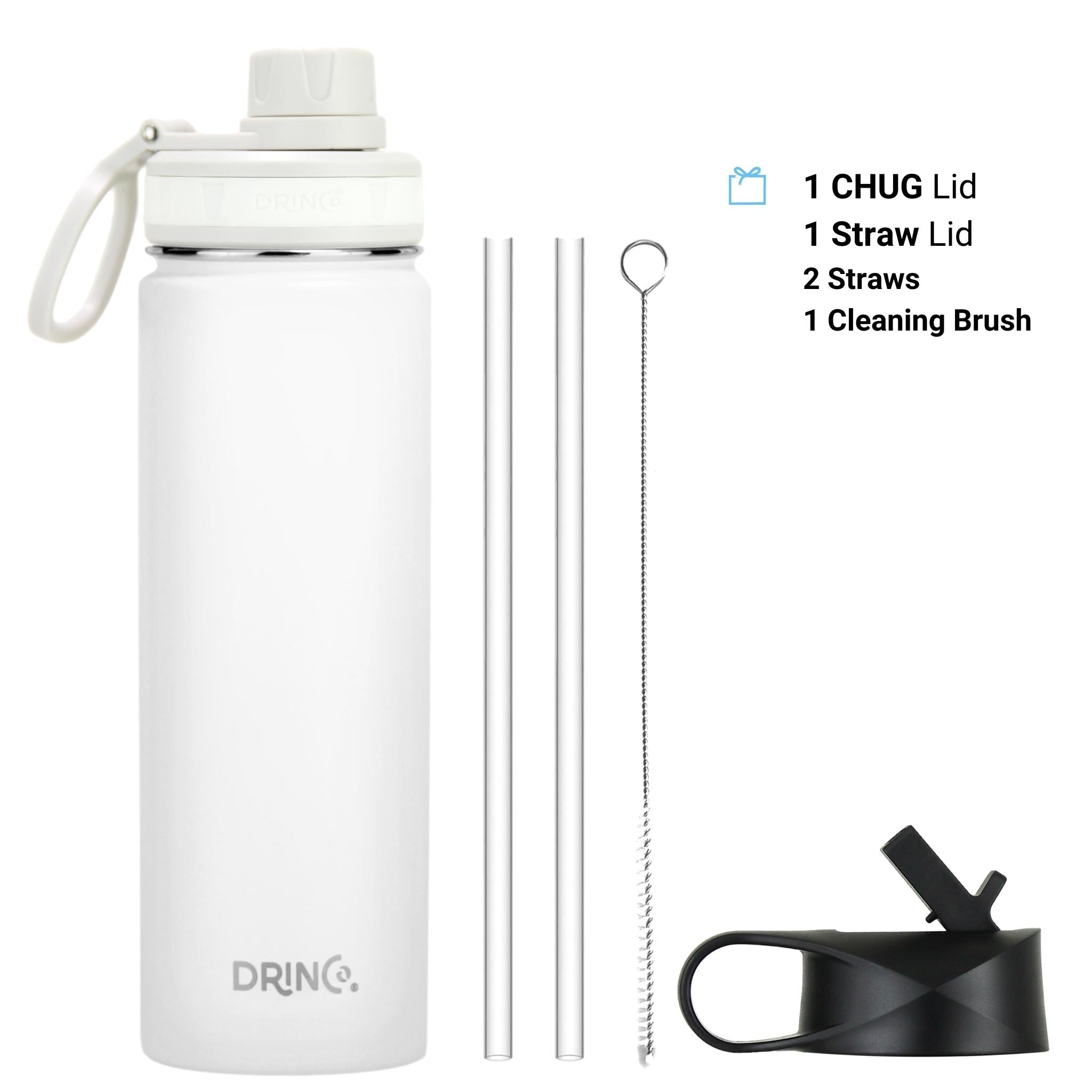 22oz Stainless Steel Sport Water Bottle