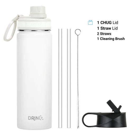22oz Stainless Steel Sport Water Bottle