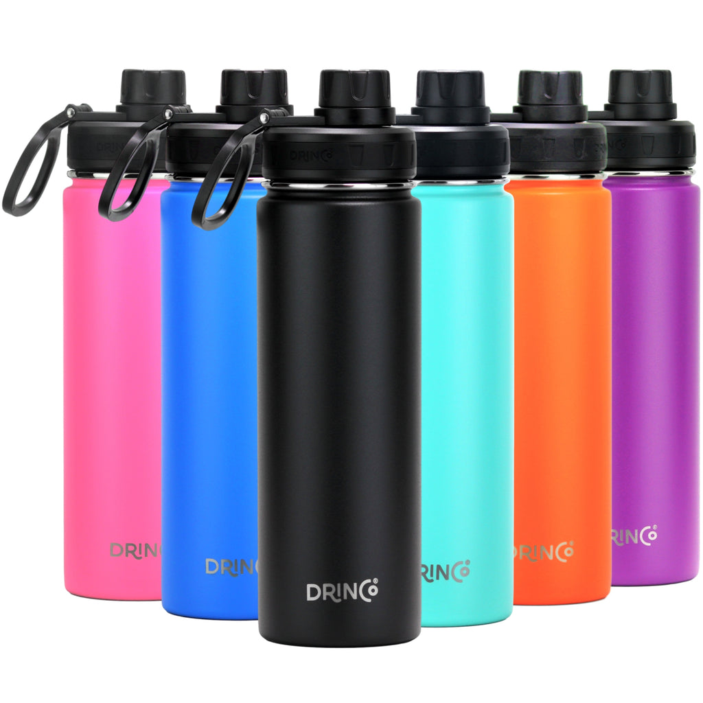22oz Stainless Steel Sport Water Bottle