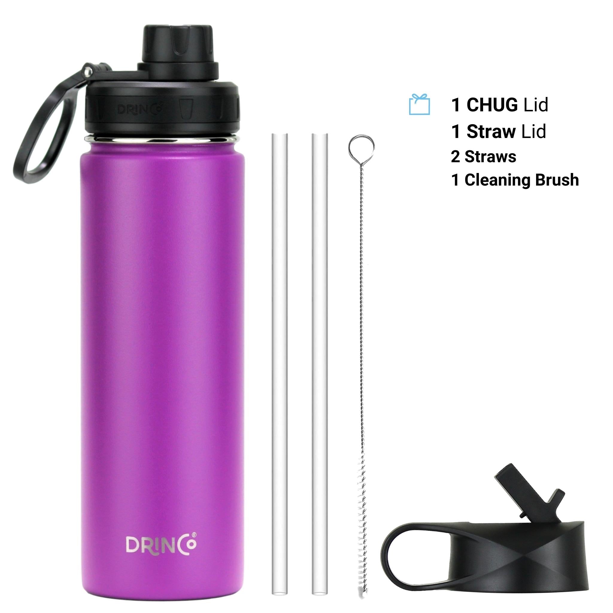 22oz Stainless Steel Sport Water Bottle