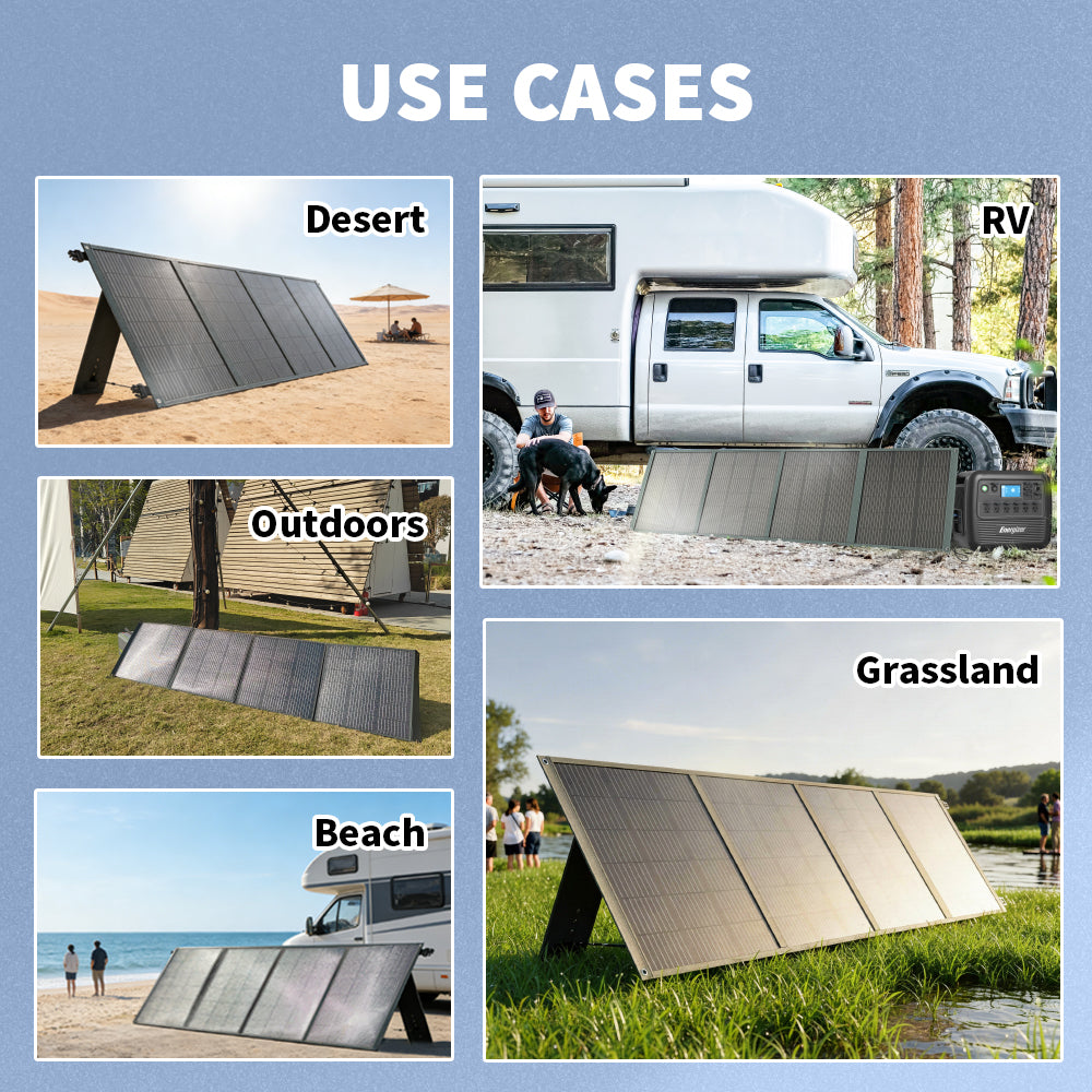 Portable Solar panel 220W for outdoor & RV