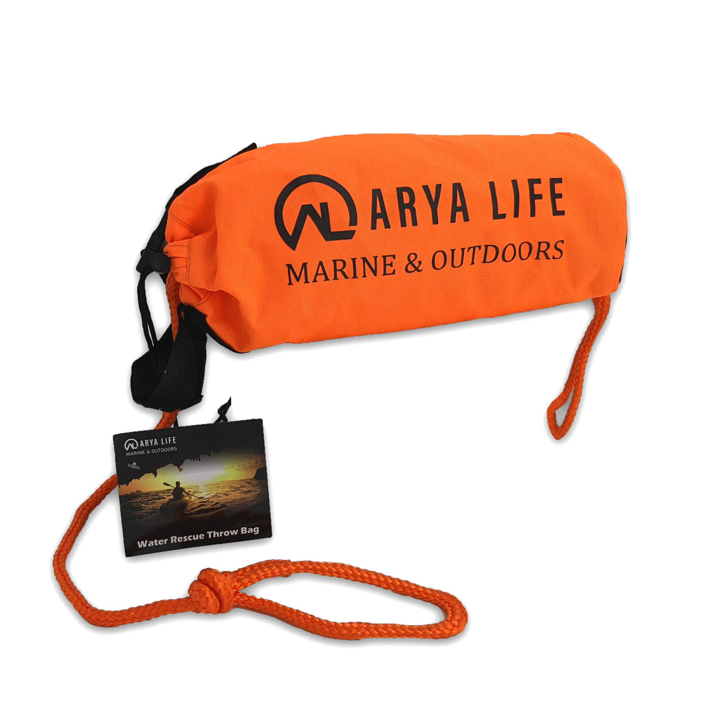 Life Throw Rope Rescue Bag with 70ft of Marine Rope