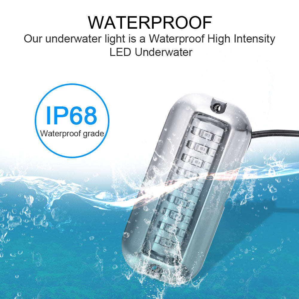 Stainless steel LED underwater ship light