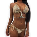 diamond bikini two piece women swimsuits